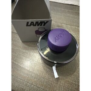Lamy Bottled Ink for Fountain Pens in Dark Lilac 2024 Edition - 50ml -
